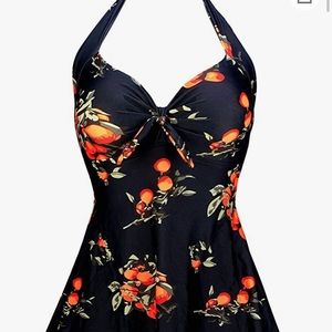 Retro Style Swim Dress
